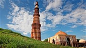 Indie - Zlatý trojúhelník - Qutab Minar