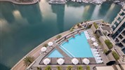 Intercontinental Dubai Marina - EXTERIÉR - Pohled na bazén z výšky