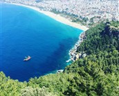 Turecko - Alanye - Kleopatřina pláž