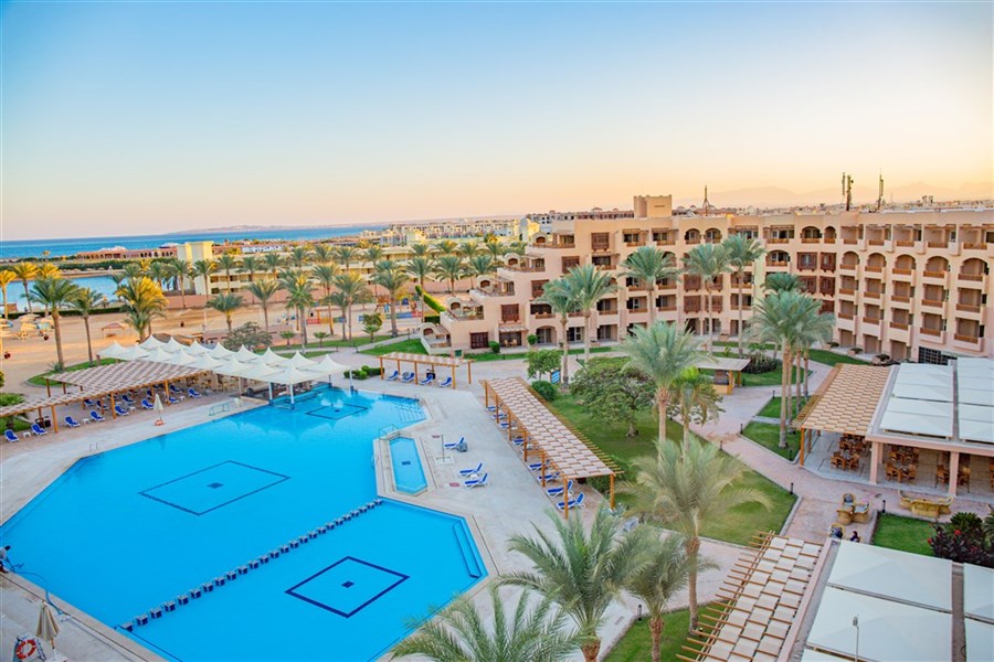 Continental Hotel Hurghada - Bazén v hotelu Continental Hurghada